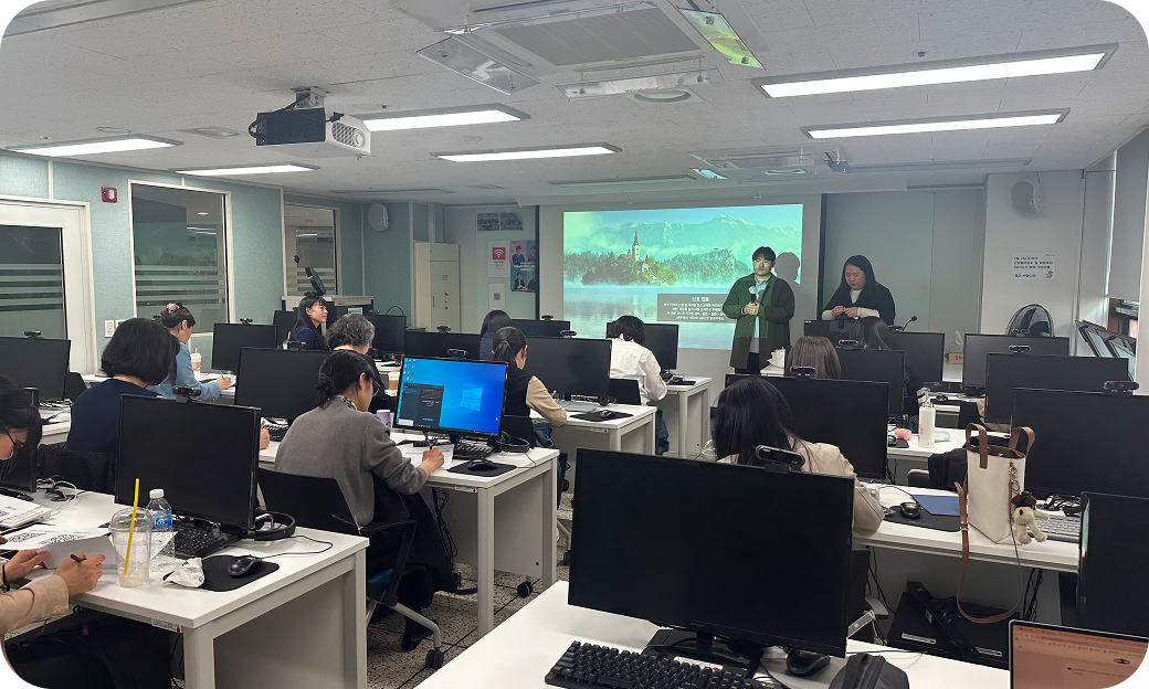 시니어 대상 AI자서전 교육